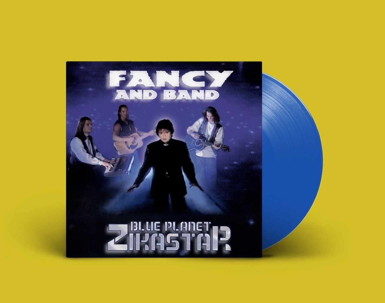 LP: Fancy — «Blue Planet Zikastar» (1995/2021) [Limited Blue Vinyl]