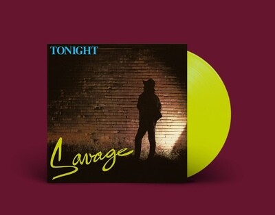 LP: Savage — «Tonight» (1983/2021) [Yellow Vinyl]