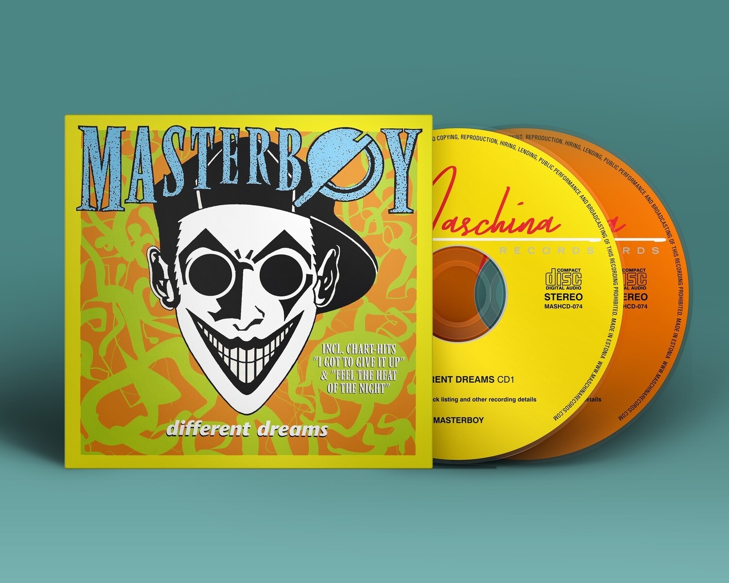 CD: MASTERBOY — «Different Dreams» (1994/2021) [2CD Ultimate Edition]