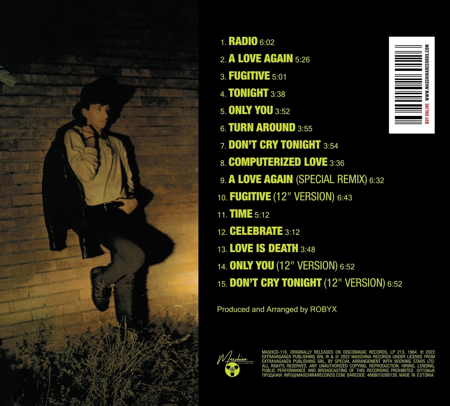 CD: Savage — «Tonight» (1983/2021) [Expanded Edition]