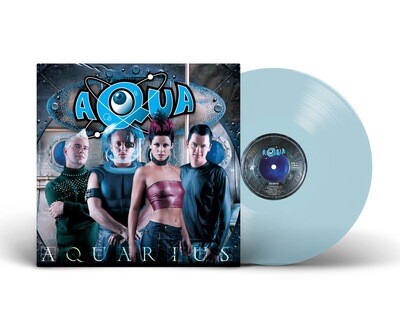 LP: Aqua — «Aquarius» (2000/2022) [Coke Bottle Clear Vinyl]