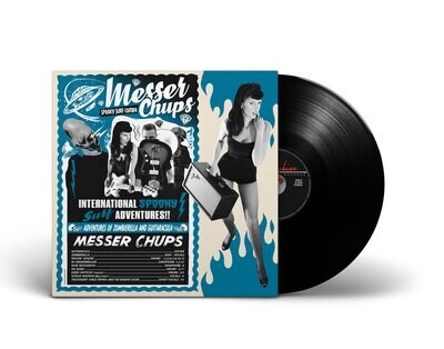 LP: Messer Chups — «Adventures Of Zombierella And Guitaracula» (2023) [Black Vinyl]