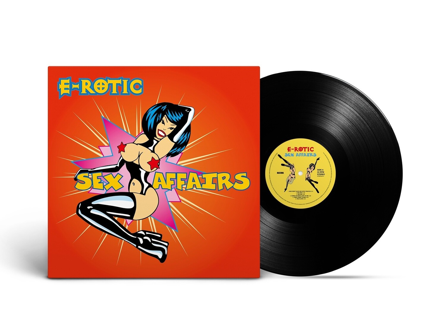 [PREORDER] LP: E-Rotic — «Sex Affairs» (1995/2023) [Black Vinyl]