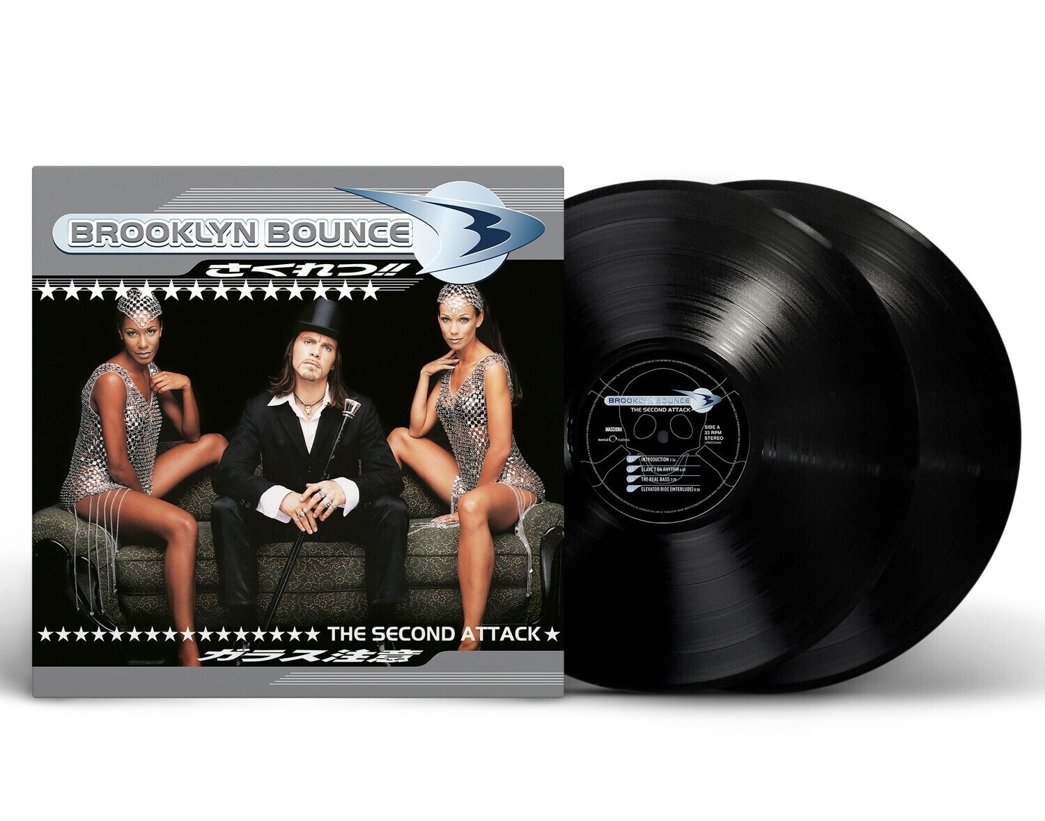 LP: Brooklyn Bounce — «The Second Attack» (1997/2023) [2LP Black Vinyl]