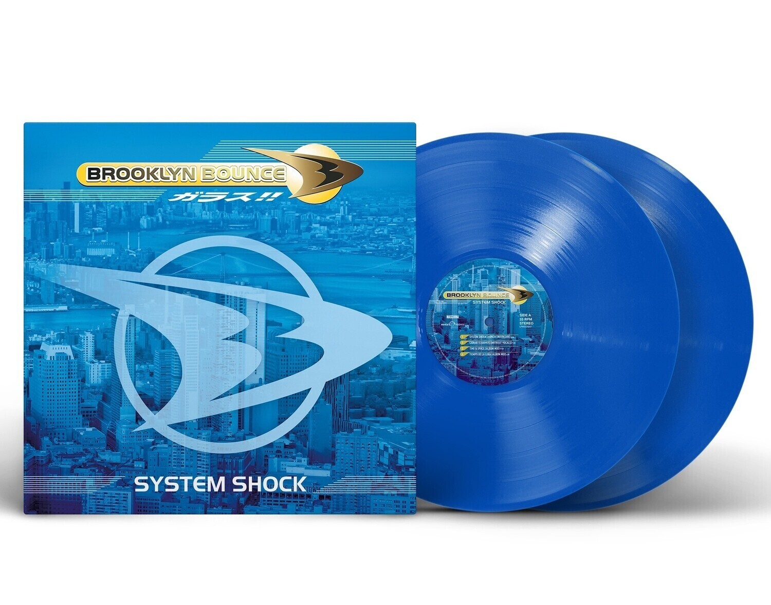 [PREORDER] LP: Brooklyn Bounce — «System Shock (The Lost Album 1999)» (2006/2023) [2LP Limited Blue Vinyl]