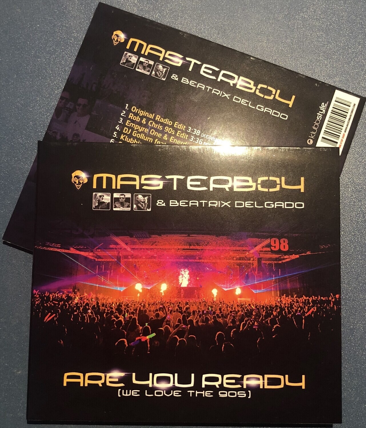 CD: Masterboy &amp; Beatrix Delgado – Are You Ready (We Love The 90s)
