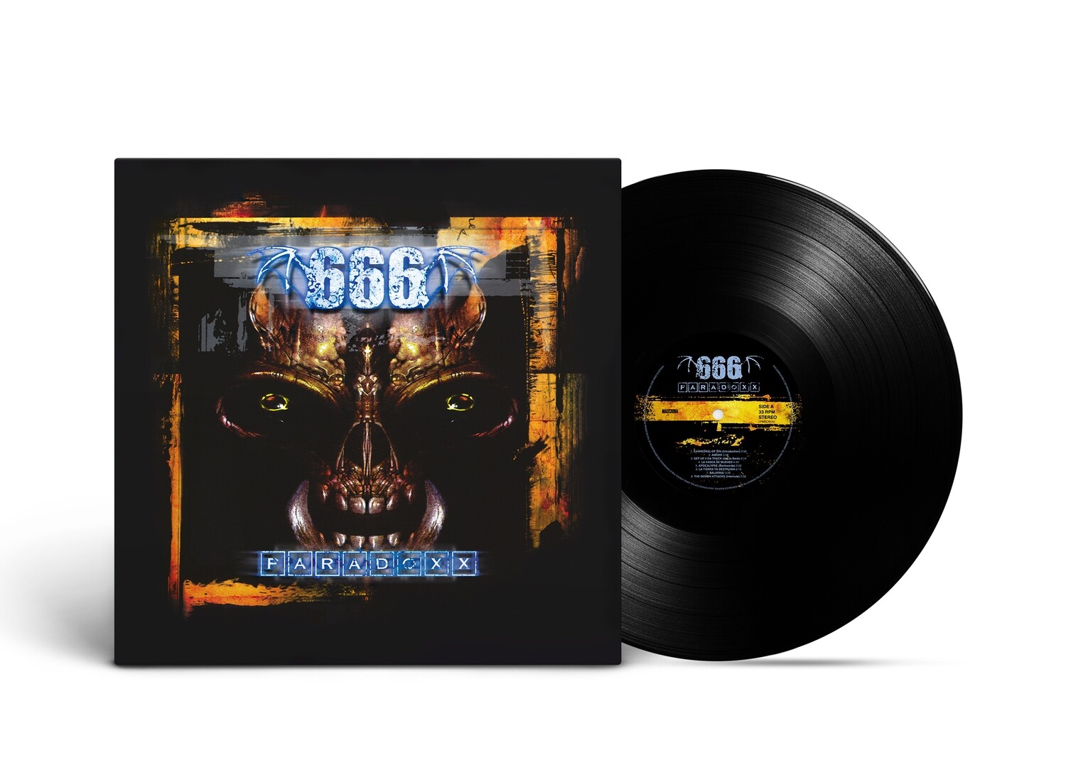 LP: 666 — «Paradox» (1998/2023) [Black Vinyl]