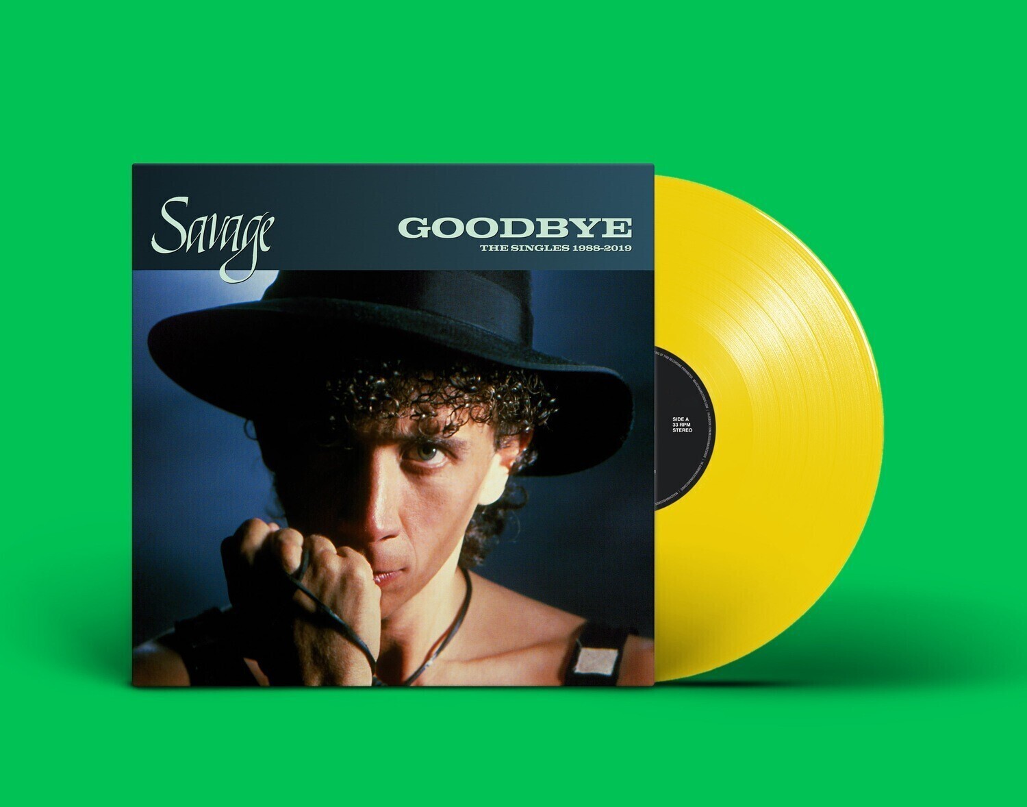 LP: Savage — «Goodbye: The Singles 1988-2019» (2022) [Limited Yellow Vinyl]