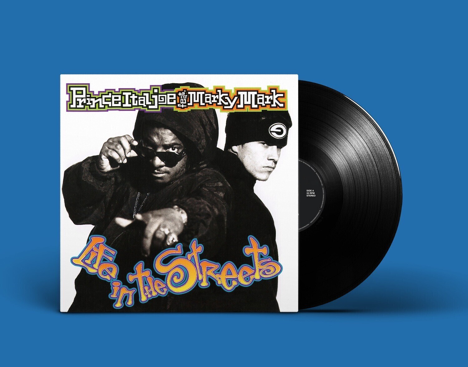 LP: Prince Ital Joe Feat. Marky Mark — «Life In The Streets» (1993/2022) [Black Vinyl]