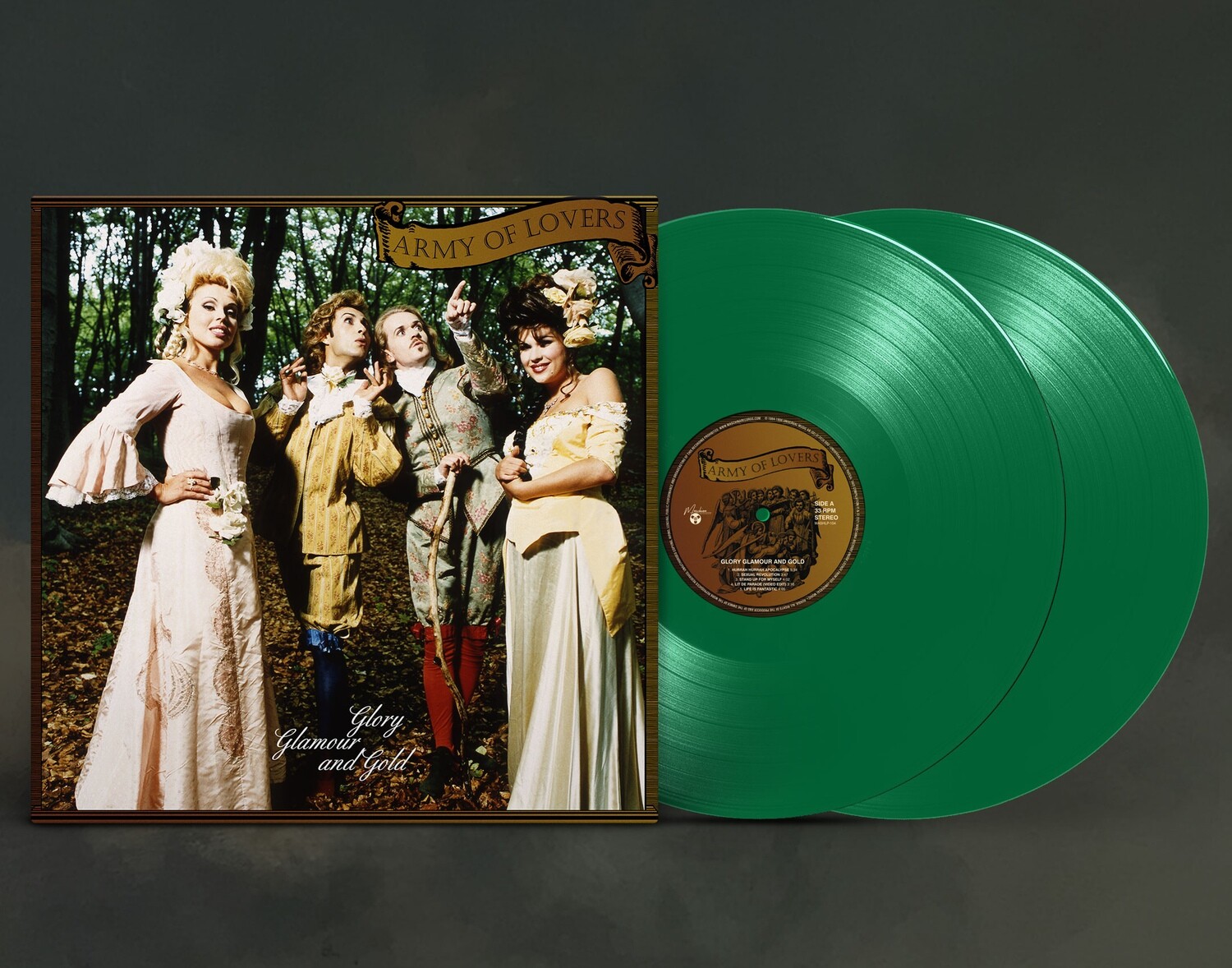 LP: Army Of Lovers — «Glory Glamor And Gold» (1994/1996) [Ultimate Edition Limited Green 2LP]