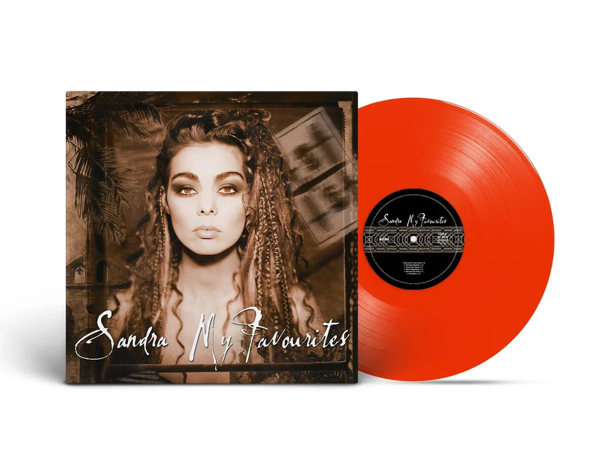 LP: Sandra — «My Favourites» (1999/2023) [Orange Vinyl]