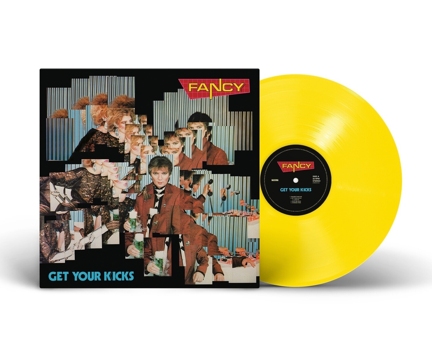 LP: Fancy — «Get Your Kicks» (1985/2023) [Yellow Vinyl]
