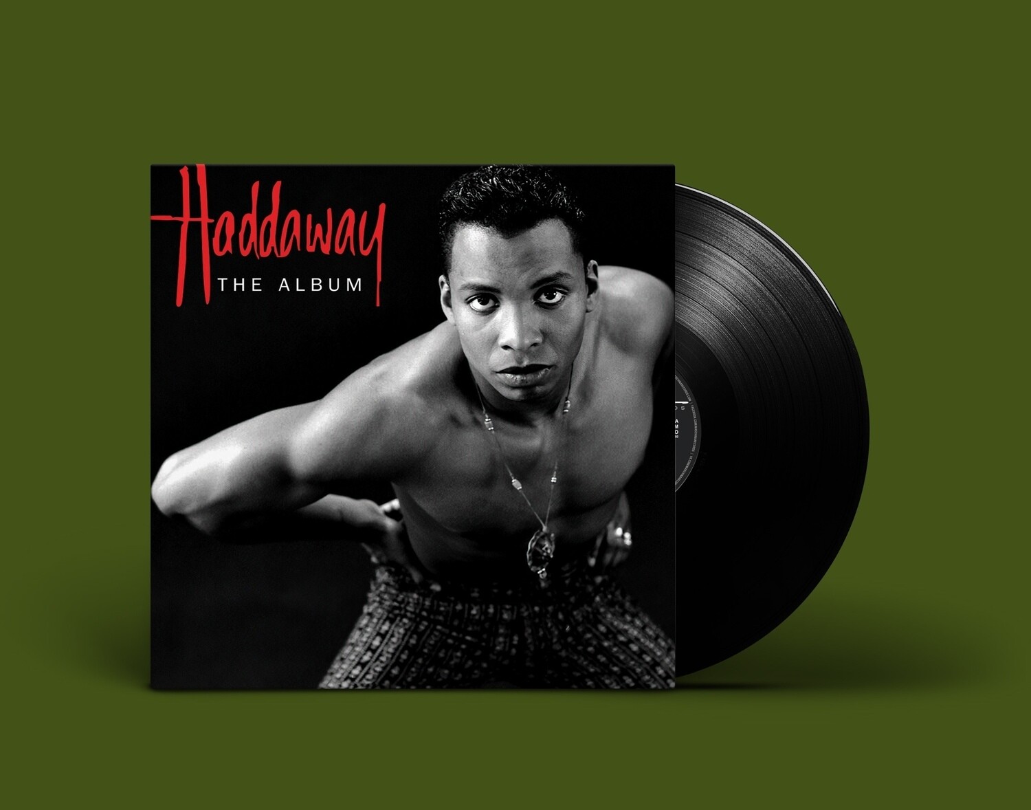 LP: Haddaway — «The Album» (1993/2022) [Black Vinyl]