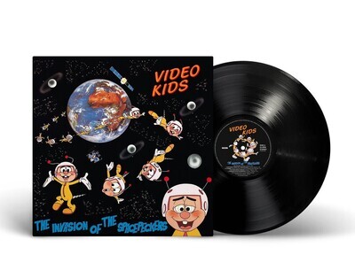 LP: Video Kids — «The Invasion Of The Spacepeckers» (1984/2023) [Black Vinyl]