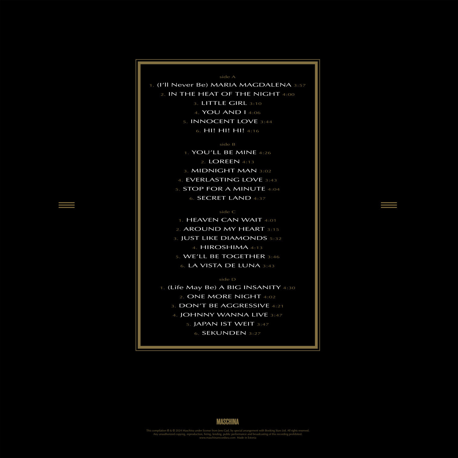 LP: Sandra — «The Best Of» (2023) [2LP Black Vinyl]
