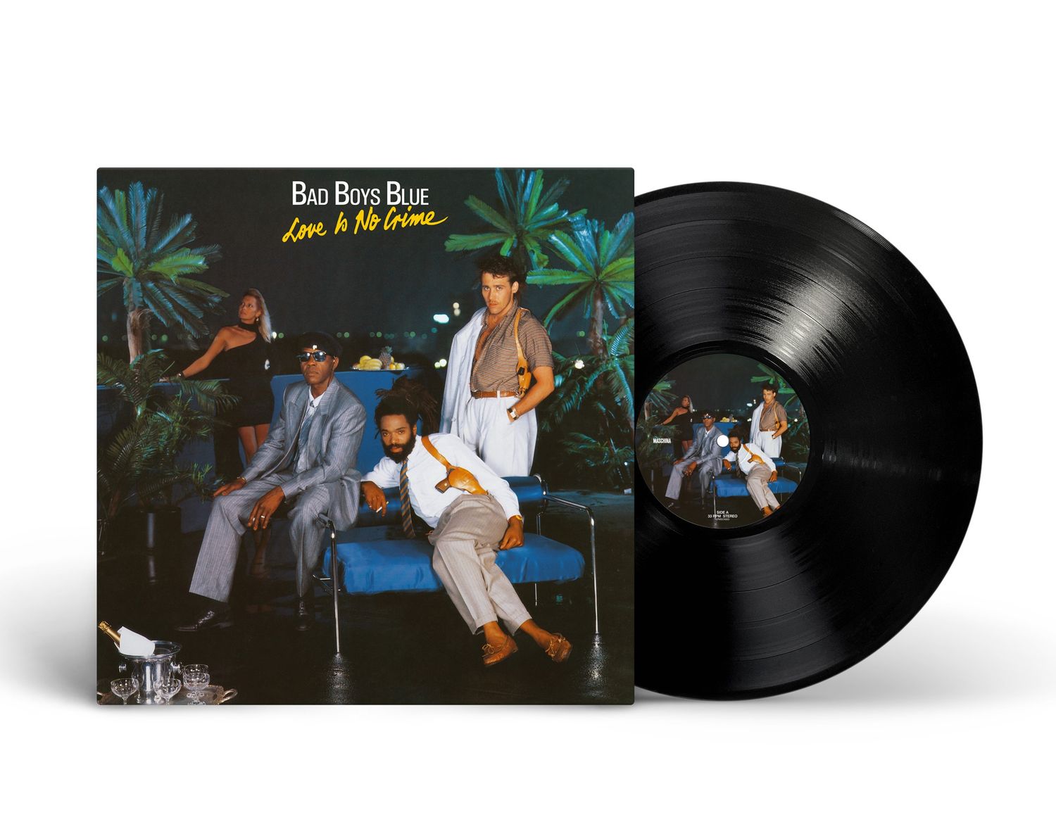 LP: Bad Boys Blue – «Love Is No Crime» (1987/2024) [Black Vinyl]