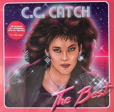 LP: C.C. Catch — «The Best» (2022) [Pink Vinyl]