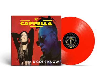 LP: Cappella — «U Got 2 Know» (1994/2023) [Limited Red Vinyl]