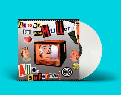 LP: Messer Für Frau Müller — «Allo, Superman!» (1999/2021) [Limited Coloured Vinyl]