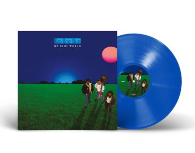 LP: Bad Boys Blue – «My Blue World» (1988/2024)  [Blue Vinyl]