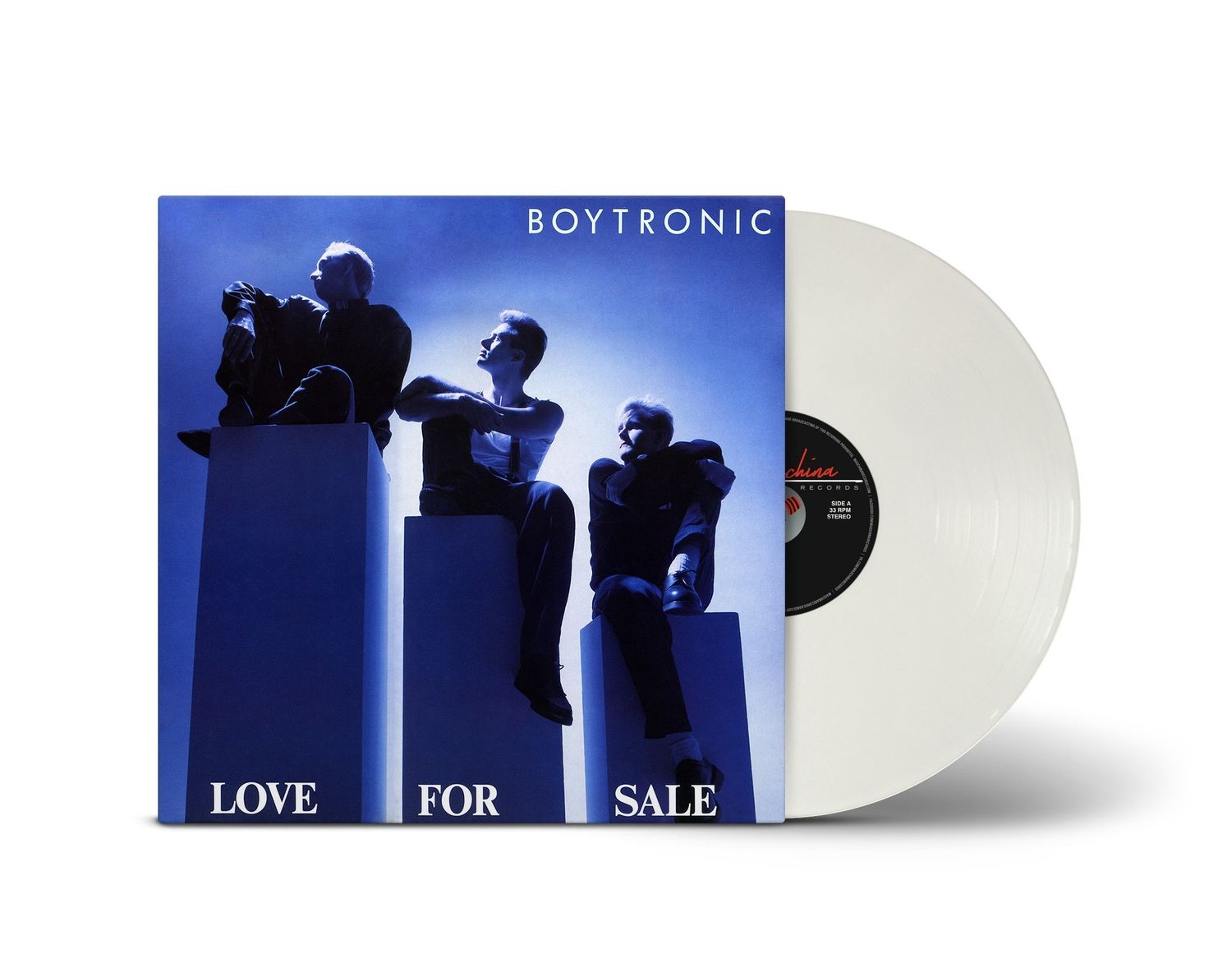 LP: Boytronic — «Love For Sale» (1988/2023)  [Limited White Vinyl]