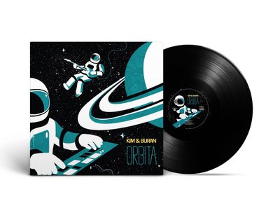 LP: KIM &amp; BURAN — «Orbita» (2016/2023) [Black Vinyl]