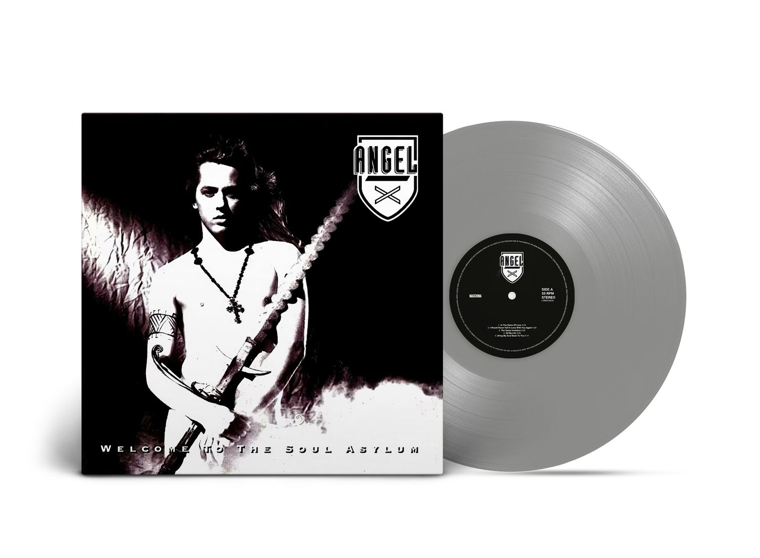 LP: Angel X (Enigma Solo) — «Welcome To The Soul Asylum» (1993/2023) [Silver Vinyl]