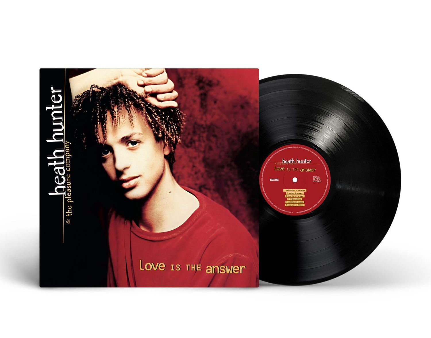 LP: Heath Hunter &amp; The Pleasure Company — «Love Is The Answer» (1996/2025) [Black Vinyl]