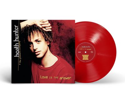 LP: Heath Hunter &amp; The Pleasure Company — «Love Is The Answer» (1996/2025) [Limited Red Vinyl]