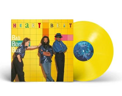LP: Bad Boys Blue – «Heartbeat» (1986/2024)  [Limited Yellow Vinyl]
