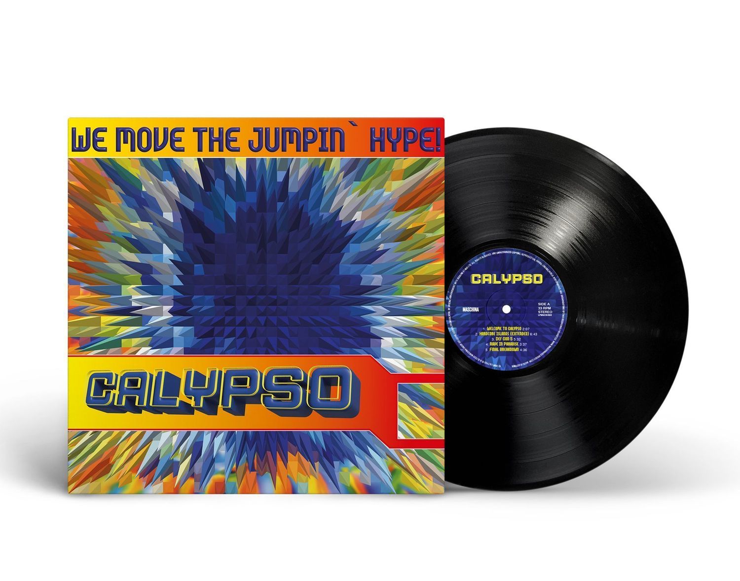 LP: Calypso — «We Move The Jumpin&#39; Hype!» (1996/2025) [Black Vinyl]