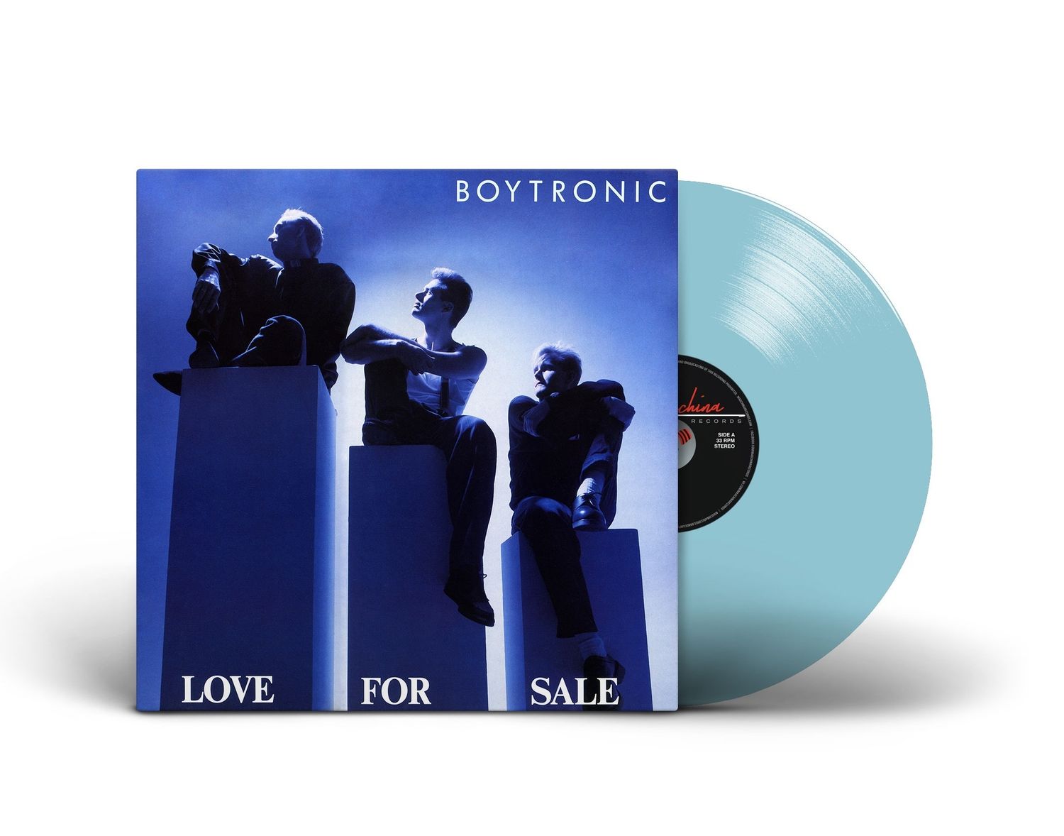 LP: Boytronic — «Love For Sale» (1988/2023)  [Limited Coke Bottle Clear Vinyl]