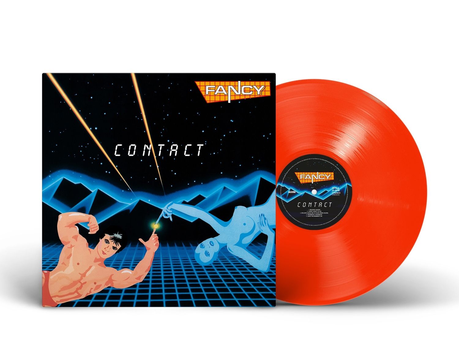 LP: Fancy — «Contact» (1986/2023) [Orange  Vinyl]