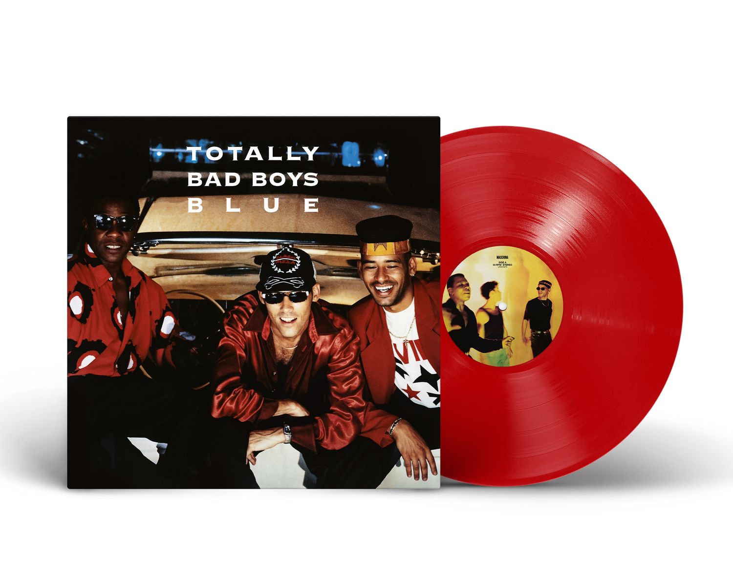 LP: Bad Boys Blue — «Totally» (1992/2024) [Limited Red Vinyl]
