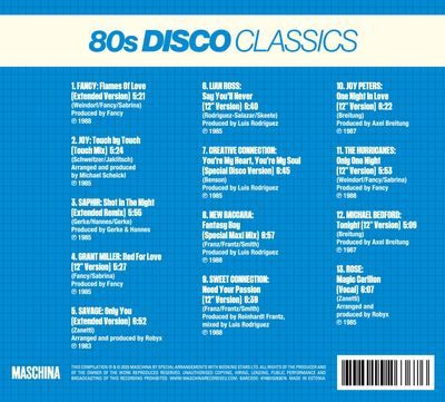 CD: Various Artists — «DanceMaschina: 80s Disco Classics» (2025)