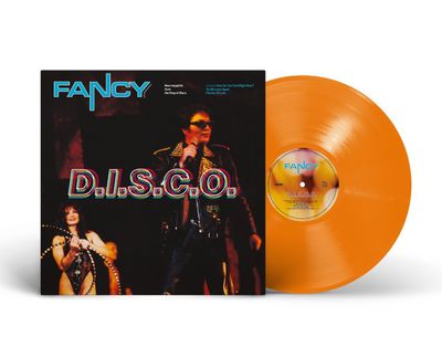 LP: Fancy — «D.I.S.C.O.» (1999/2025) [Limited Orange Vinyl]