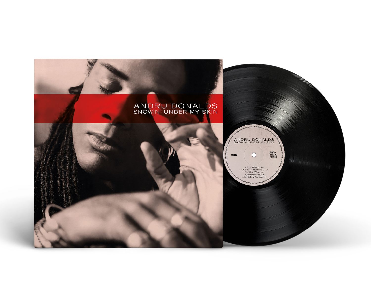 LP: Andru Donalds (Enigma) — «Snowin&#39; Under My Skin» (1999/2025) [Black Vinyl]