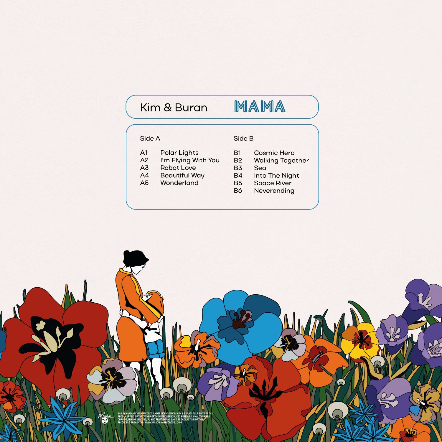 LP: KIM & BURAN – «Mama» (2025) [Black Vinyl]
