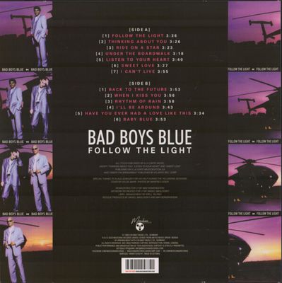 LP: Bad Boys Blue — «Follow The Light» (1999/2020) [Black Vinyl]