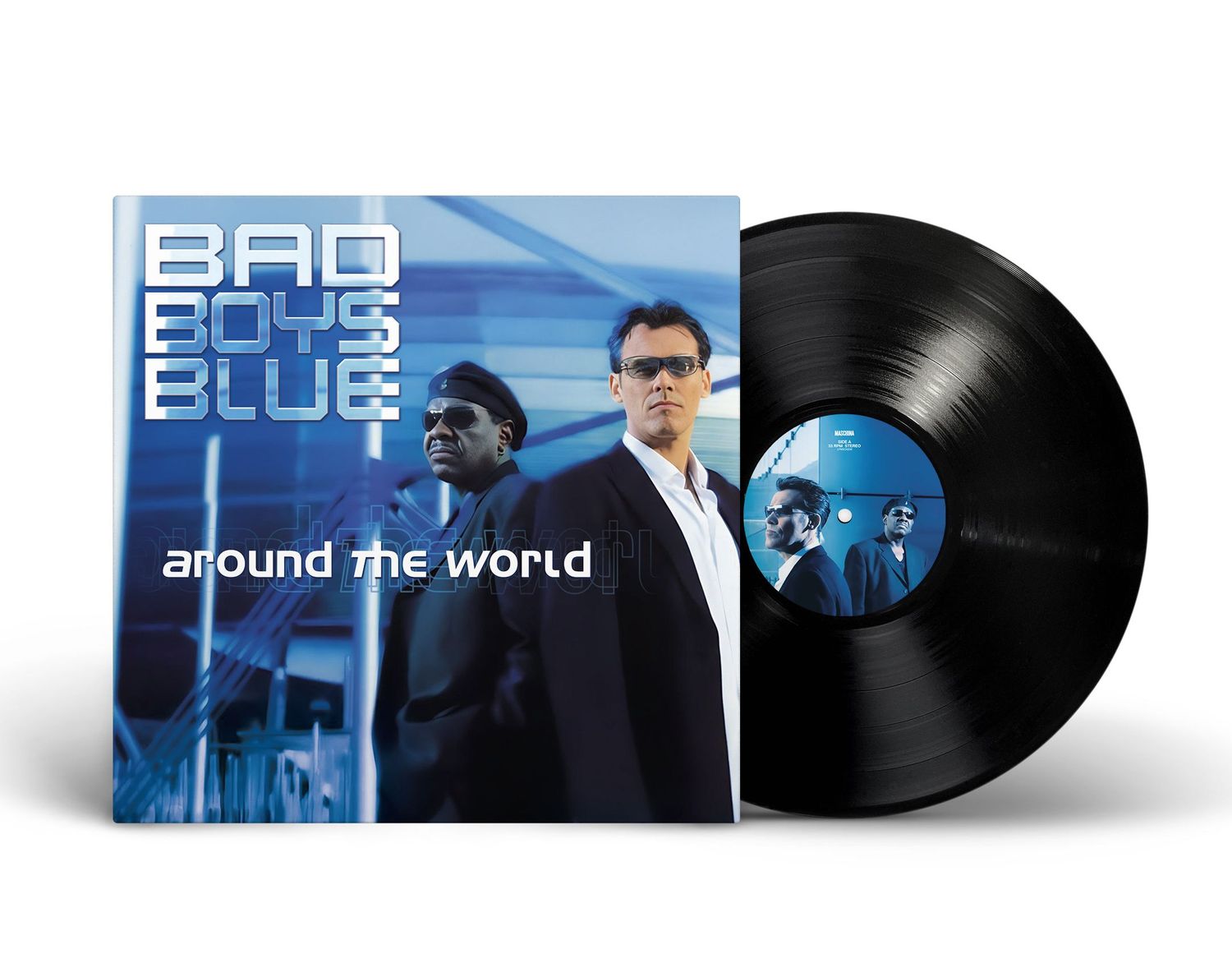 LP: Bad Boys Blue — «Around The World» (2003/2025)[Black Vinyl]    
