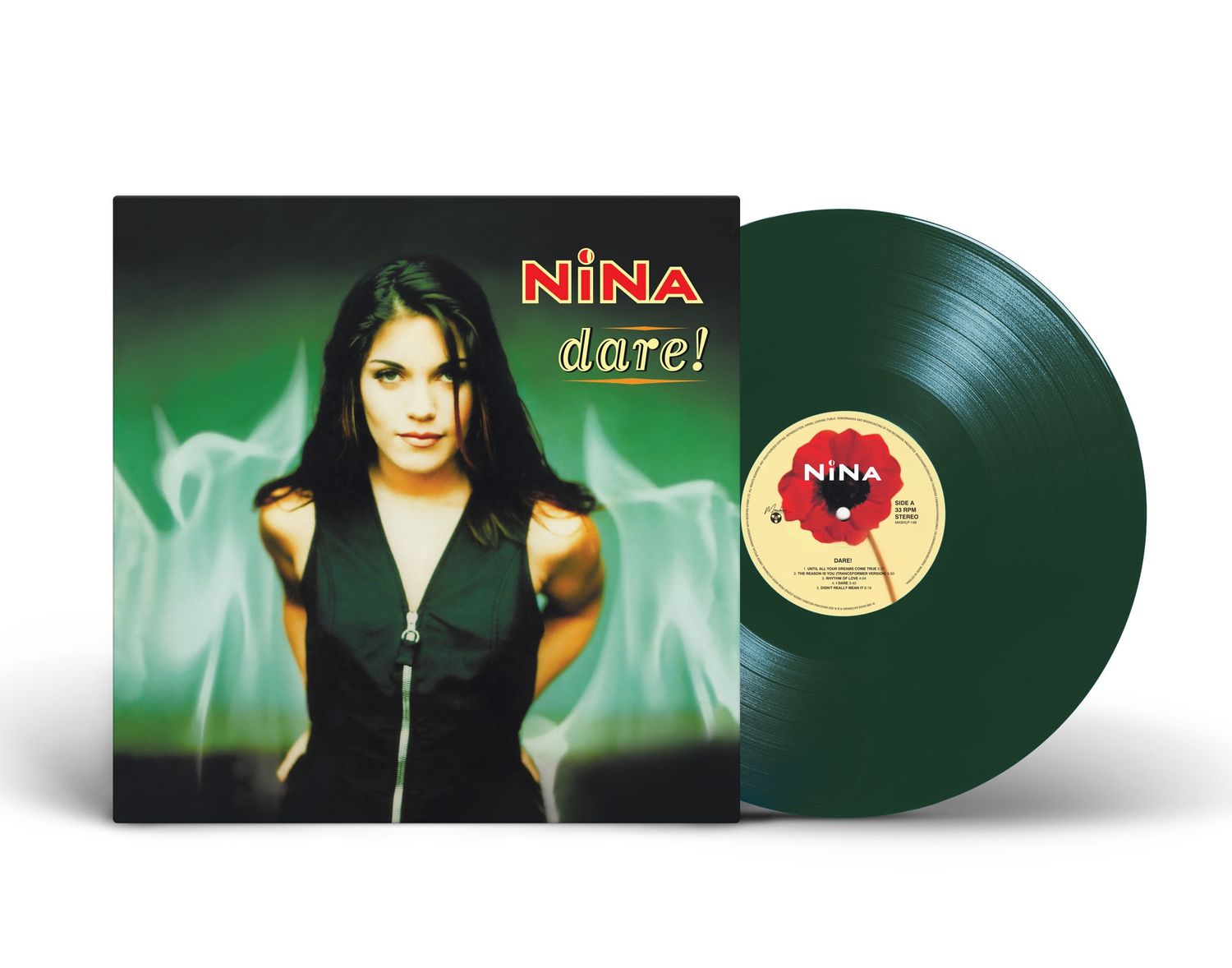 LP: Nina — «Dare!» (1995/2022)  [Limited Green Vinyl]