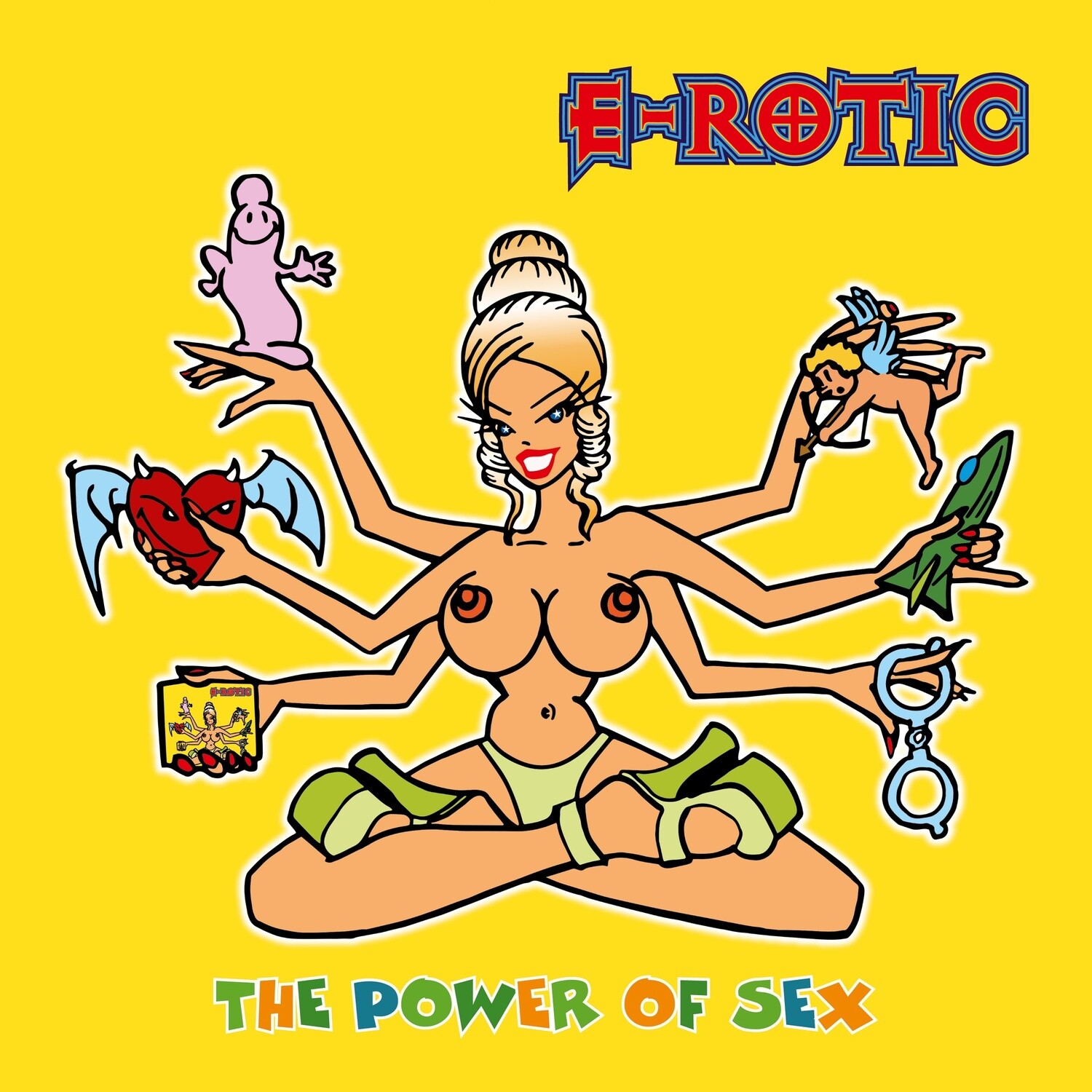 LP: E-Rotic — «The Power Of Sex» (1996/2023) [Limited Yellow Vinyl]