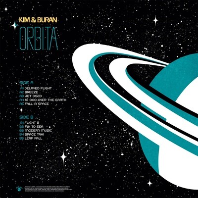 LP: KIM &amp; BURAN — «Orbita» (2016/2023) [Black Vinyl]