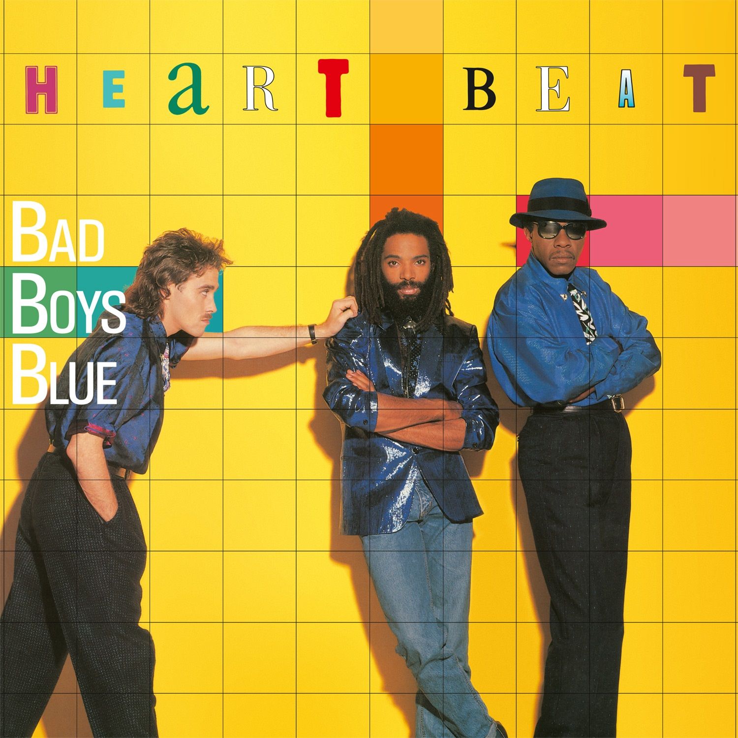 LP: Bad Boys Blue – «Heartbeat» (1986/2024) [Black Vinyl]