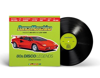 LP: Various Artists — «DanceMaschina: 80s Disco Legends» (2025) [Black Vinyl]