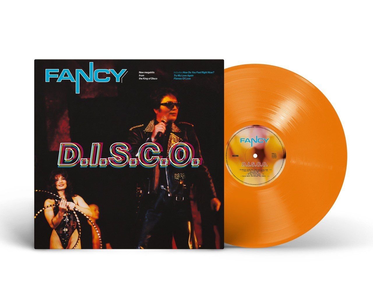 LP: Fancy — «D.I.S.C.O.» (1999/2025) [Limited Orange Vinyl]