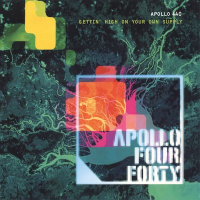 LP: Apollo 440 - Gettin' High On Your Own Supply (1999/2025) 2P (Green Marble Vinyl)