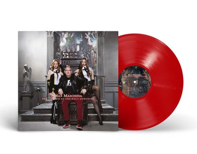 LP: Max Maschina -  «The Church Of The Holy Synthpop» (2025) [Red Vinyl]