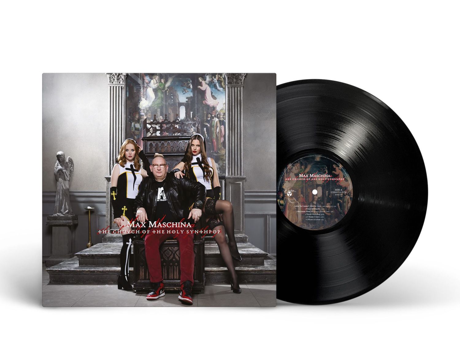 LP: Max Maschina -  «The Church Of The Holy Synthpop» (2025)