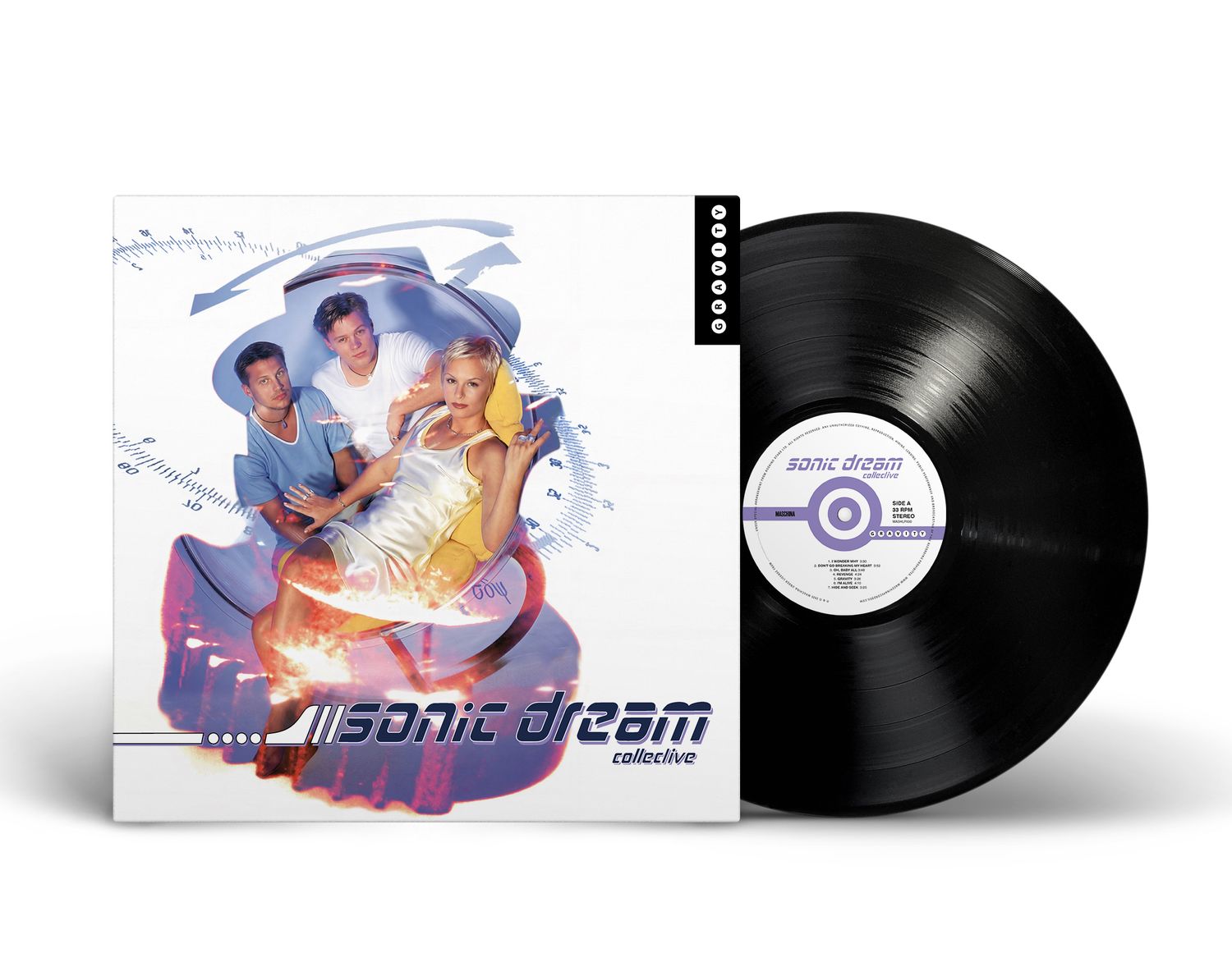 LP: Sonic Dream Collective – «Gravity» (1995/2026) [Black Vinyl]